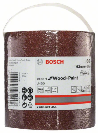 J450 Expert for Wood and Paint, 93mm X 5m, G60 93mm X 5m, G60
