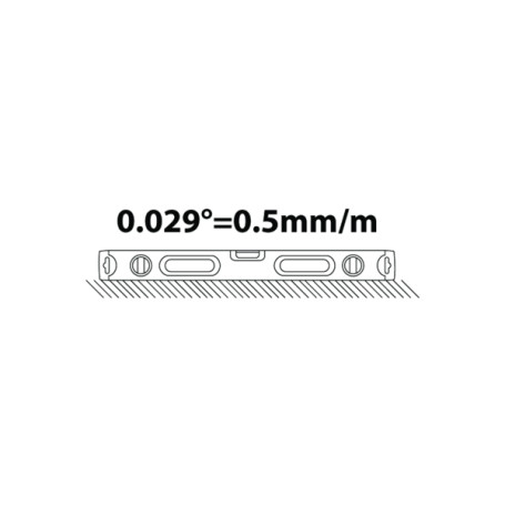 Alcohol aluminum level, 500 mm