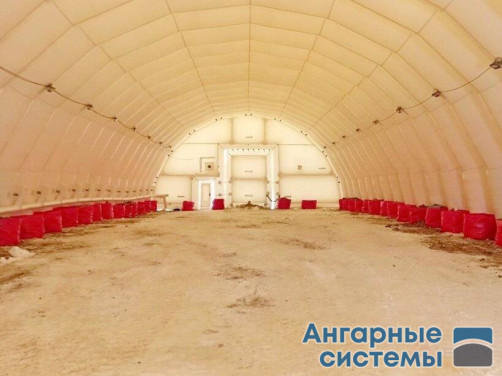 Ангар пневмокаркасный — закрытая спортивная площадка
