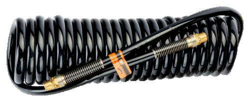 Spiral air hoses with 13 mm threaded connector