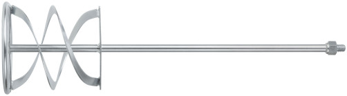 Миксер для тяжелых строительных смесей усиленный Профи, хвостовик М14, 160х590 мм, 04286