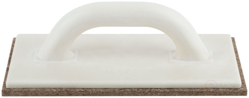 Finishing grater with felt coating, polyurethane housing 280x140 mm