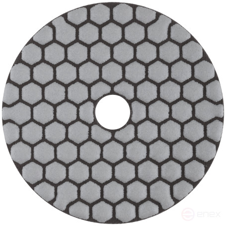 Diamond flexible grinding wheel AGSHK (Velcro), dry grinding, 100 mm, P 50