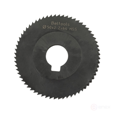 Фреза прорезная 50х2х13 Z=64 тип 1 со ступицей и ш/п HSS Nit ГОСТ 2679-93 Beltools