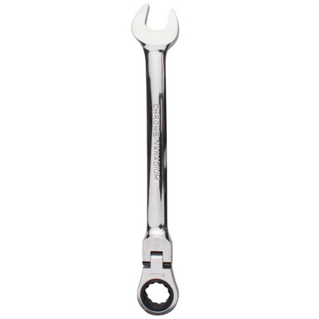 CUSTOR Combination wrench with ratchet and hinge 72 teeth 19mm x 19mm 4151919