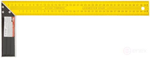 Угольник столярный желтый 400 мм