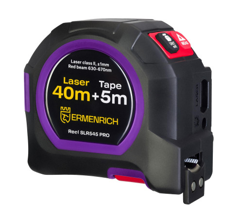 Ermenrich Reel SLR545 PRO Laser Rangefinder Tape Measure