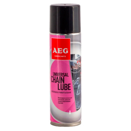 AEG Bicycle lubricant universal 6 in 1 aerosol, 335 ml.
