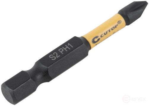 Набор торсионных бит, 2шт., CUTOP Profi Plus, PH1, 50 мм