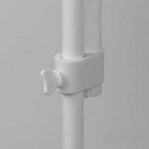 7088-501 Floor Lamp Rivoli Alexandrina 7088-501 Floor Lamp 1 x E27 40W + 1 x E14 40W White