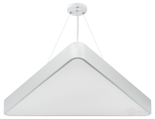 Светильник LED ЭРА Geometria SPO-151-W-40K-030 Delta 30Вт 4000К 3000Лм IP40 600*80 белый подвесной драйвер внутри