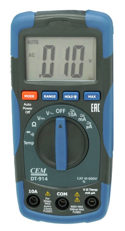Мультиметр цифровой DT-914 CEM