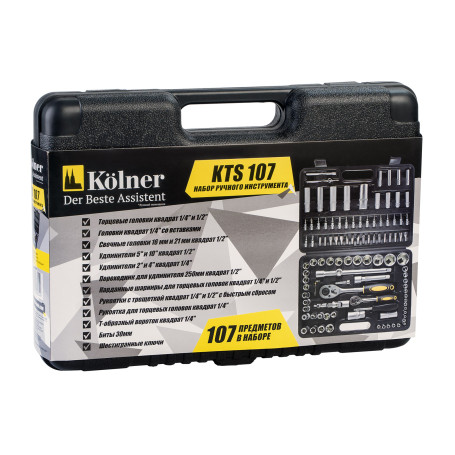 KOLNER KTS 107 Hand Tool Kit