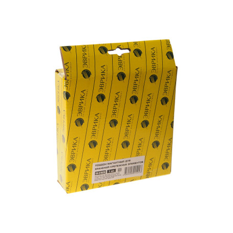 Поддон ER-51028 для хранения крепежных элементов, магнитный круглый, с 1-им магнитом 150 мм. ЭВРИКА 1/40