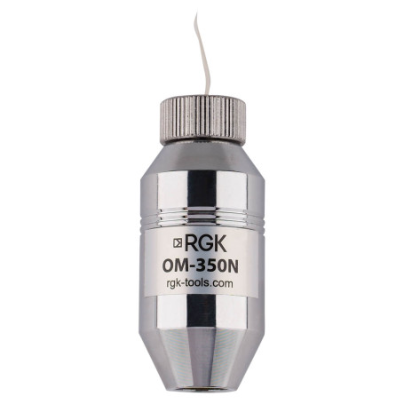 RGK OM-350N surveyor plumb line with non-removable cord