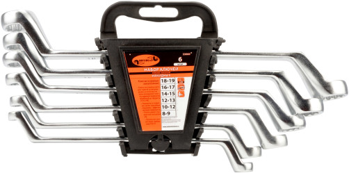 Набор накидных ключей АвтоDело 6шт.(холдер) (33060)