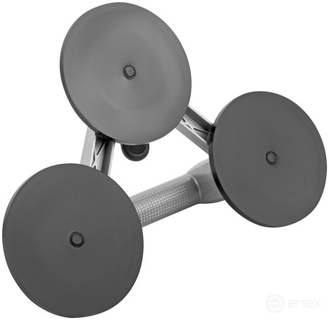 Triple aluminum glass jack