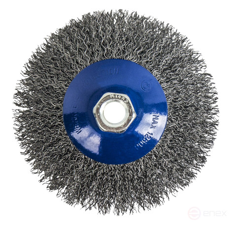 Кордщетка для МШУ радиальная с наклоном мягкая ПРАКТИКА 115 мм М14