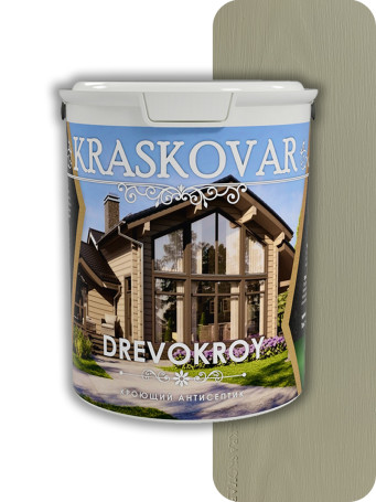 Антисептик кроющий Kraskovar Drevokroy 7032 9 л.