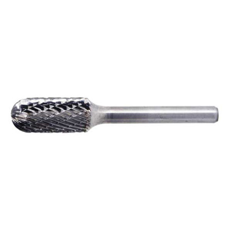 Borehole carbide spherical cylindrical type C d8 double notch