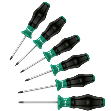 1367/6 TORX® screwdriver Set Kraftform Comfort 6 items