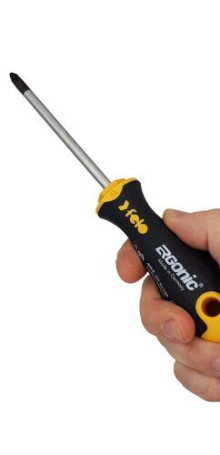 Felo Set of Ergonic SL, PH, PZ screwdrivers with 160 mm side cutters in a bag 40090604