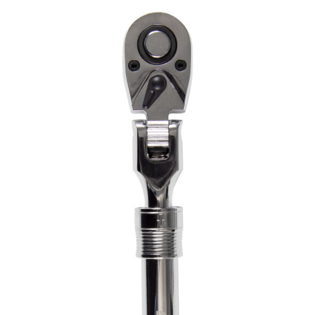 1/2" ratchet, 350-490 mm, 72 prongs, flag with button, hinged, telescopic MASTAK 010-43719