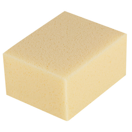 Porous, moisture-absorbing sponge, 140 x 110 x 70 mm