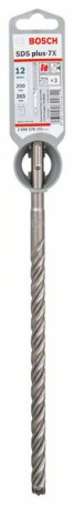 Ударные сверла SDS plus-7X 12 x 200 x 265 mm, 2608576151