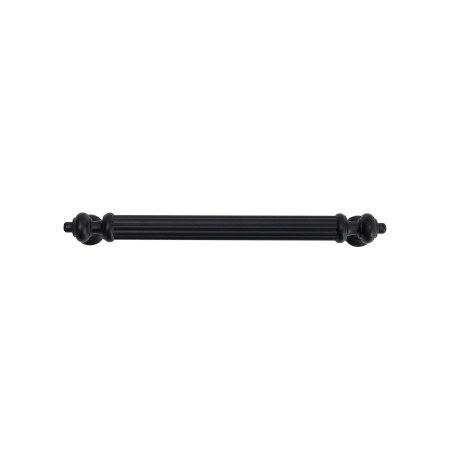 Handle meb. bracket met. ADAM 128 black matte, AKS