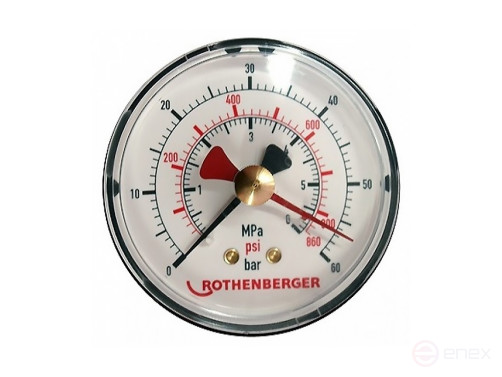 Манометр глицериновый для RP PRO 3