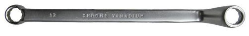 The key is 8x9 mm Chrome vanadium steel. (Satin)