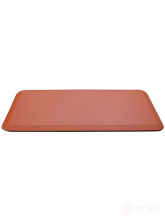 Anti-fatigue mat "Leather", 51x99 cm, brown