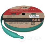 Термоусадочная трубка ЭРА NO-224-319 ТТУ нг-LS 16/8 зелёная рулон 100 м