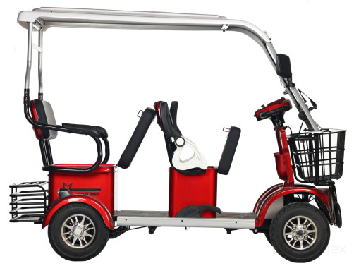 Electric tricycle Rutrike Gelbert Hara 48V/60V 600W, blue