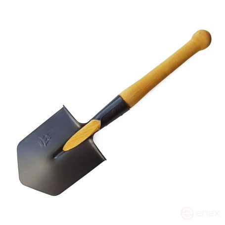 Штыковая армейская лопата СССР с клеймом Берёзка (МПЛ - 50), 2 мм, сапёрная лопатка туристическая/для отдыха на природе/для охоты и рыбалки