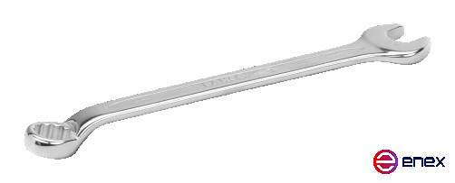 Ключ комбинированный изогнутый 11/16, хромированный