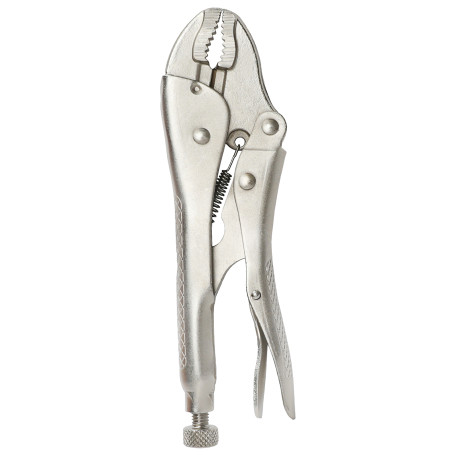 Locking pliers with curved clips 250mm CR-V prof WP231059 WORKPRO