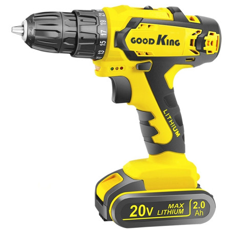 13-piece Tool Kit with screwdriver 20V, 40Nm, 2*2ACH GOODKING ESH-2002013