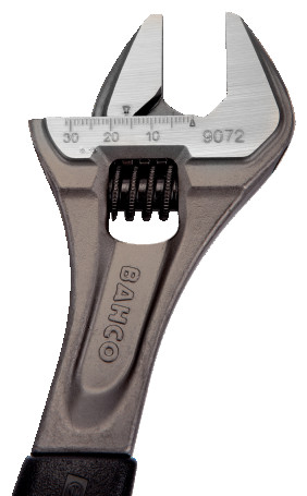 ERGO adjustable wrench, length 308/grip 34 mm