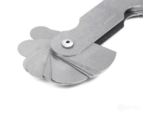 Набор шаблонов радиусных №3 (R 7 - 25мм) ЧИЗ