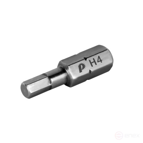 Бита отверточная ПРАКТИКА "Профи" HEX 4 х 25мм (2 шт), блистер (035-677)