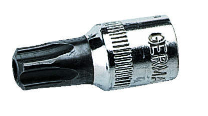 1/4" End head with insert for TORX screws, TR30