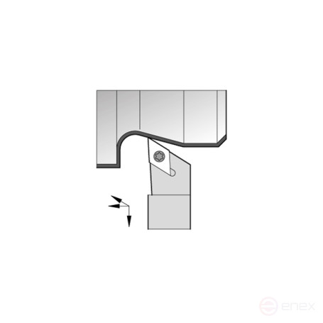 Turning holder SDJCL1616H11 for external turning left