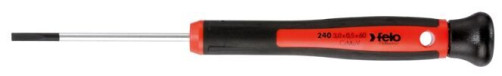 Felo Flat Slotted screwdriver for precision work 4.0X0.8X200 24004750