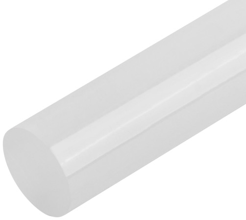 Colorless glue rods, 7 mm x 100 mm, 12 pcs.