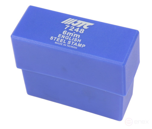 Letter stamps Latin 6 mm JTC