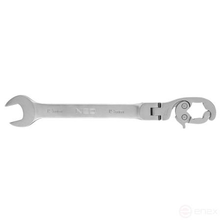Ключ комбинированный гибкий зубчатый 19 мм