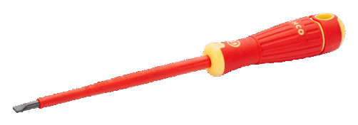 Отвертка изолированная BahcoFit для винтов со шлицем 6,5x1,2x150 мм
