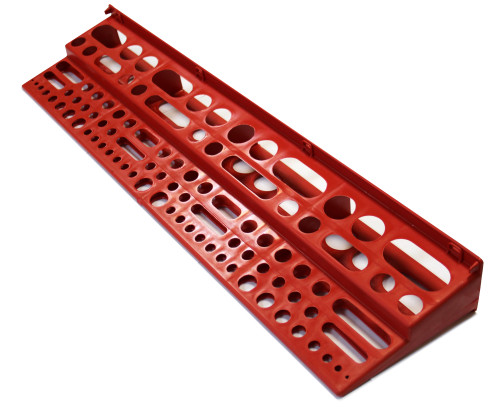 Полка для инструмента (цветная) 605х150х70 мм